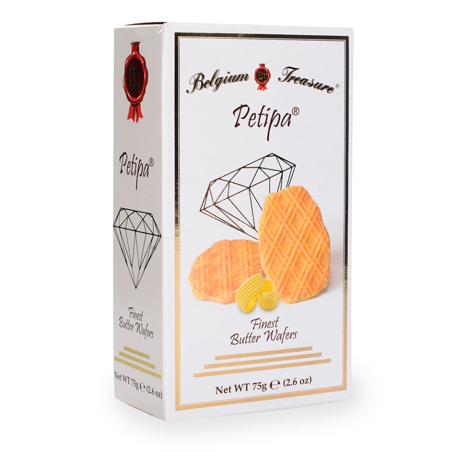 

Вафли Belgium Treasure Extra thin с маслом Verduijn 75 г