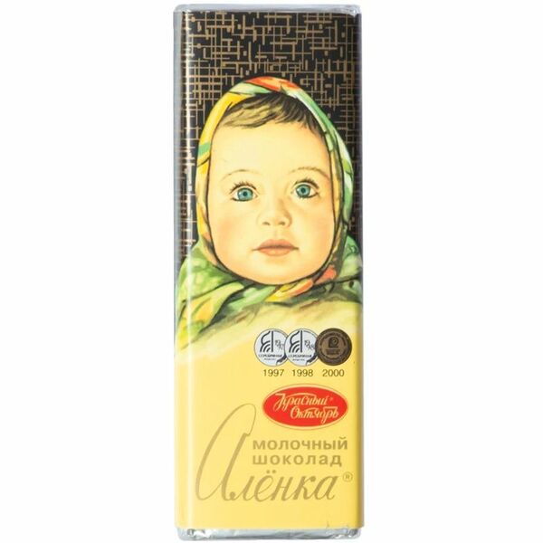 Шоколад молочный Алёнка, 20г