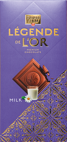 Шоколад молочный BAYAN SULU Legende de l'or Milk, 100г
