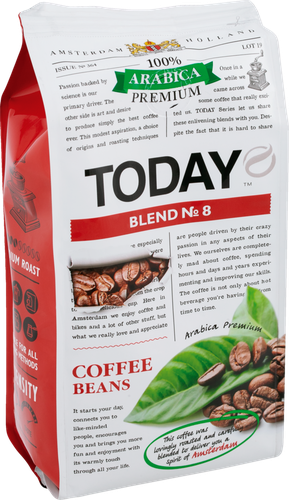 

Кофе зерновой TODAY Blend №8, 200г