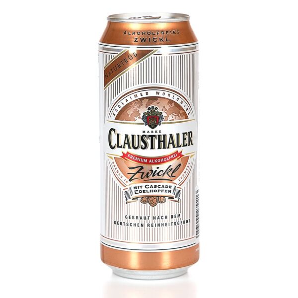 Пиво безалкогольное светлое Clausthaler фильтрованное, пастеризованное 0.5%