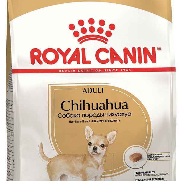 Сухой корм Royal Canin Chihuahua Adult для собак чихуахуа с 8 месяцев и старше 500 г