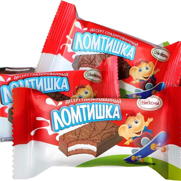 Десерт Ломтишка глазированный Акконд