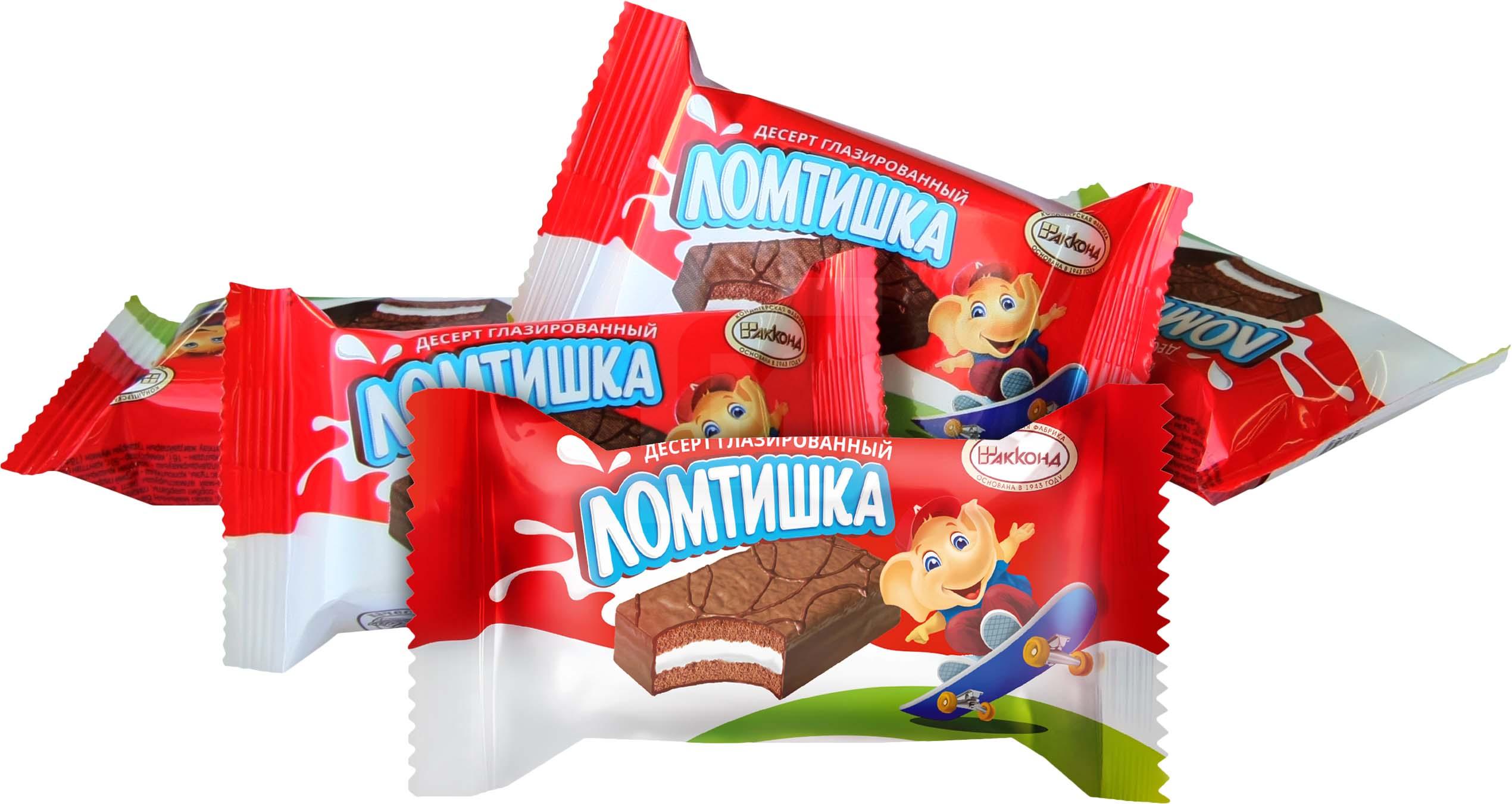 

Десерт Ломтишка глазированный Акконд