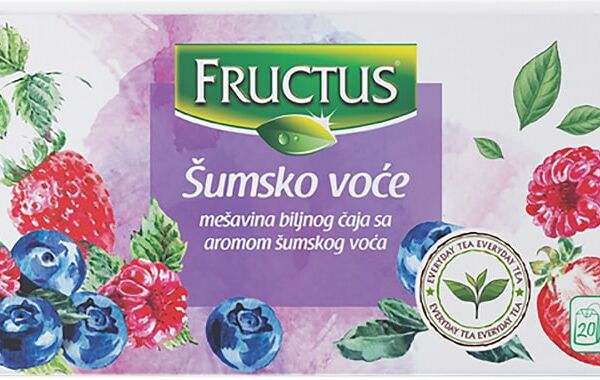 Чай травяной Fructus С лесными ягодами 20*2.5г