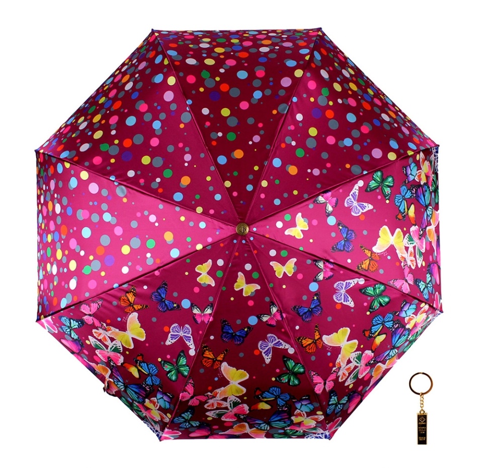 

Зонт Flioraj Premium CONFETTI женский автомат фиолетовый