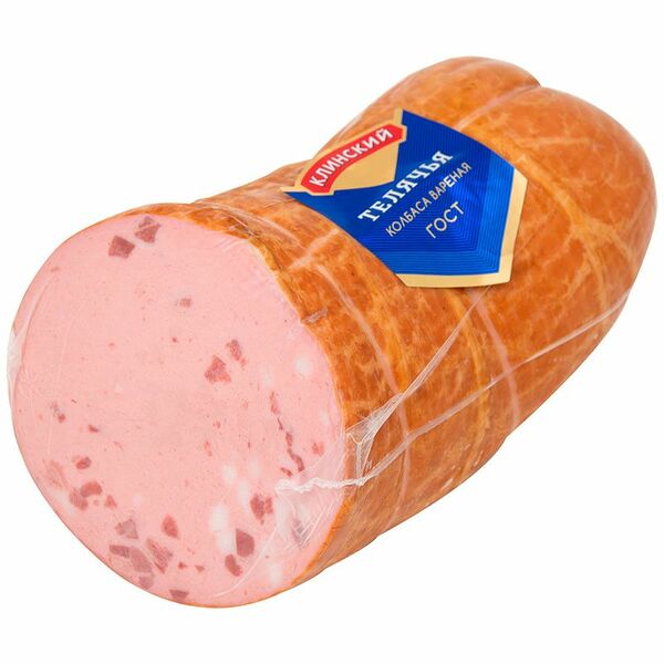 Колбаса варёная Клинский телячья