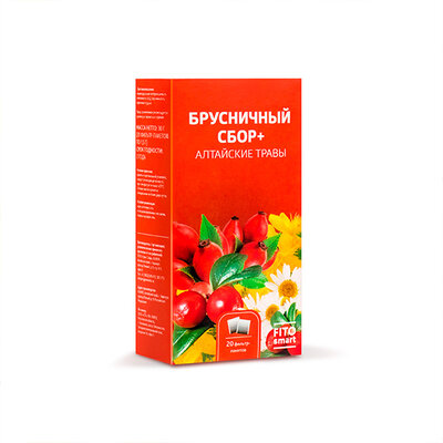 Fito smart Брусничный сбор+ фильтр-пакеты 20 шт.