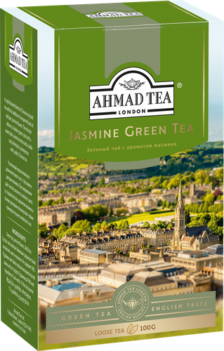 

Чай зеленый Ahmad Tea с жасмином среднелистовой 100 г