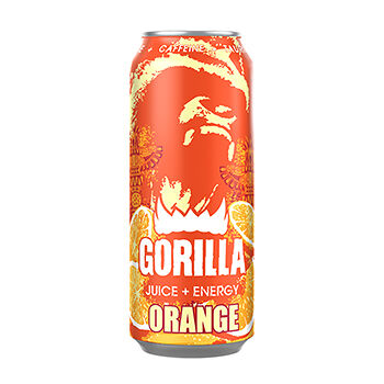 Энергетик Gorilla energy drink orange, 450 мл