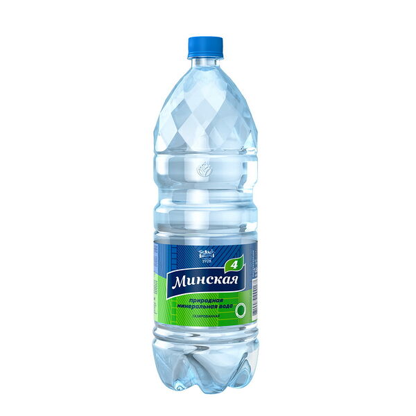 Вода минеральная МИНСКАЯ-4 хлоридно-натриевая лечебно-столовая газ пэт 1л.