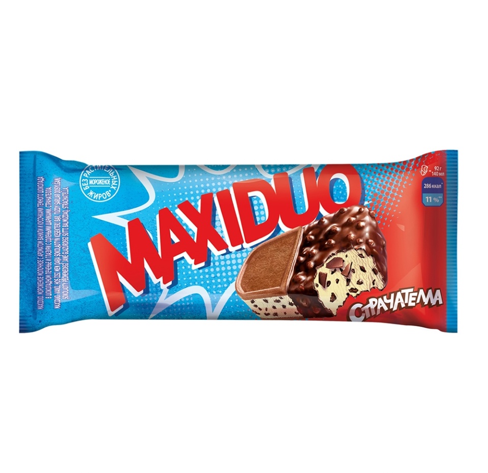 

Мороженое Maxiduo Страчателла 92 г