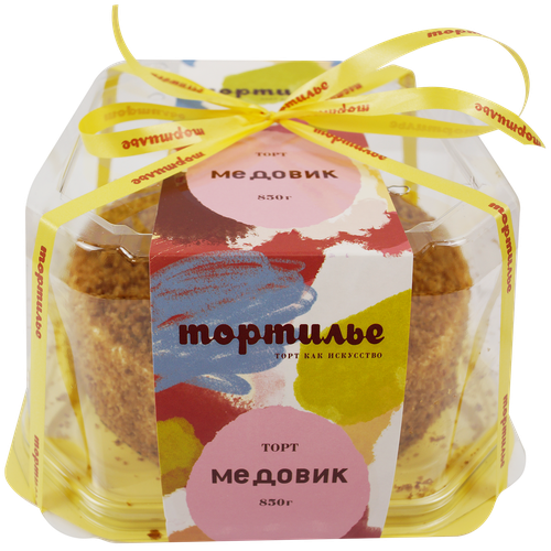 

Торт ТМ Тортилье Медовик, 850 г