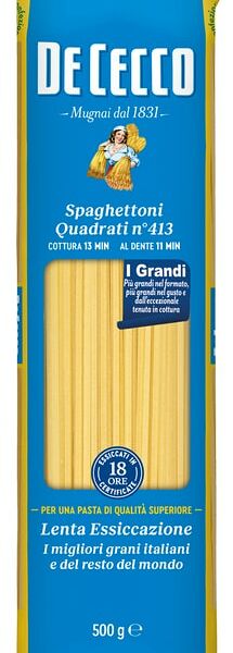 Макаронные изделия De Cecco Спагетти квадратные-413 500г