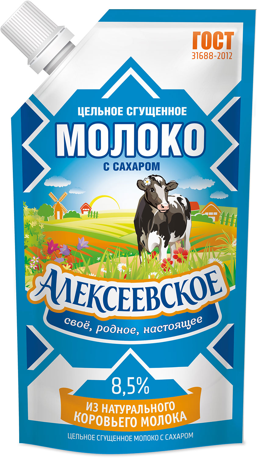 

Молоко сгущенное Алексеевское 8.5%