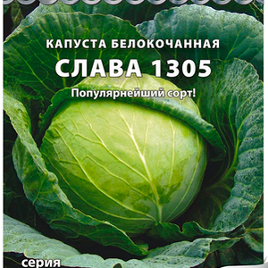 Семена РУССКИЙ ОГОРОД Кольчуга, Капуста белокочанная Слава 1305