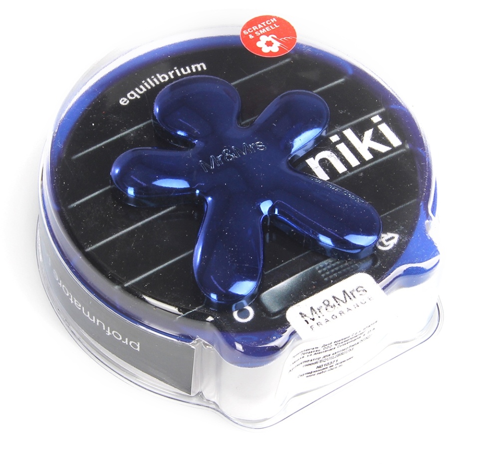 

Ароматизатор для автомобиля синий Mr&Mrs Fragrance NIKI, Италия