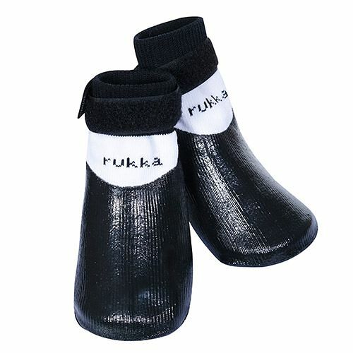 Носки для собак RUKKA Pets Rukka Rubber Socks размер 5 (4шт) Чёрный