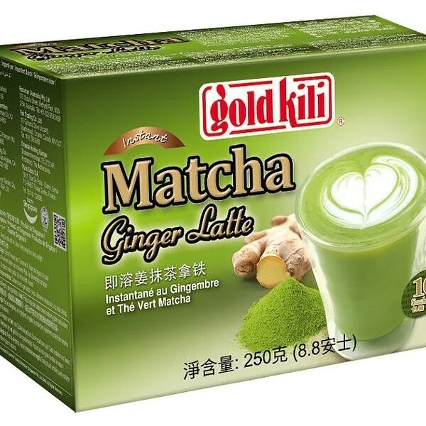 Напиток имбирный латте Матча Gold kili быстрорастворимый