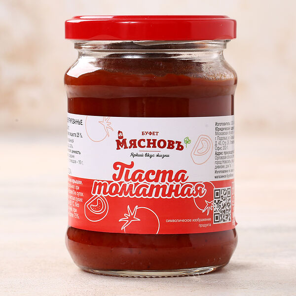 Паста томатная 25% Экстра МясновЪ Буфет от КуулКлевер