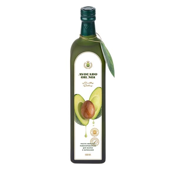 Масло авокадо рафинированное ТМ Avocado oil №1 (Авокадо Оил) 1л