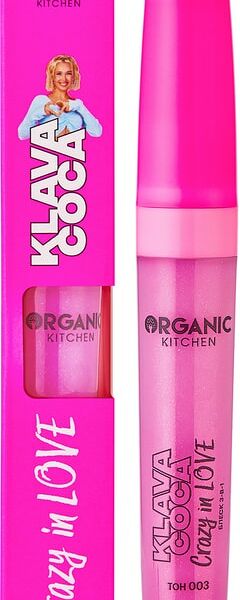 Блеск для губ щек и век Organic Kitchen Klava Coca Crazy in Love 3в1 Тон 003 7мл
