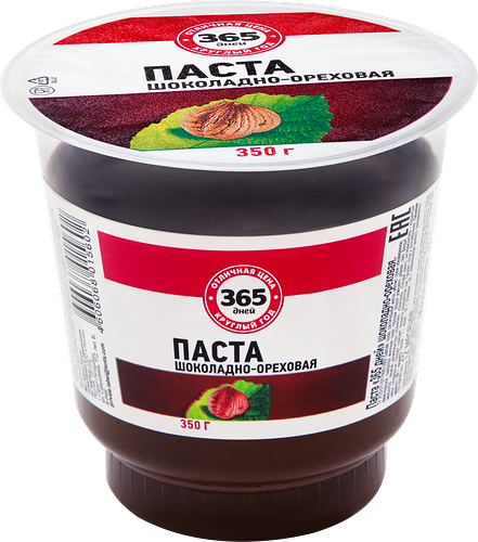 Паста шоколадно-ореховая 365 ДНЕЙ, 350г