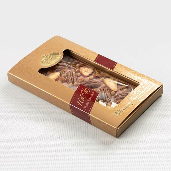 Шоколадная плитка Клубничный Шарм 100 г