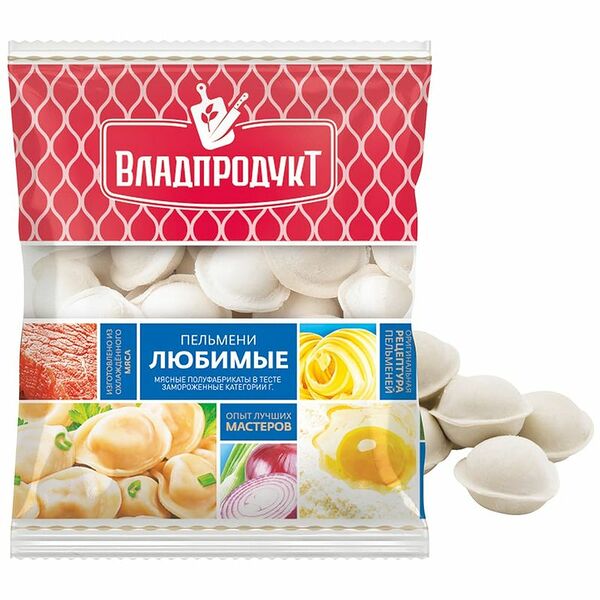 Пельмени Владпродукт любимые категория Г замороженные, 430г