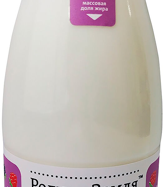 Йогурт питьевой Родная земля малина ежевика 2.5%