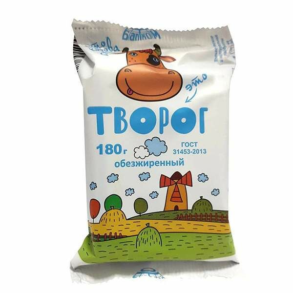 Творог Балтком обезжиренный