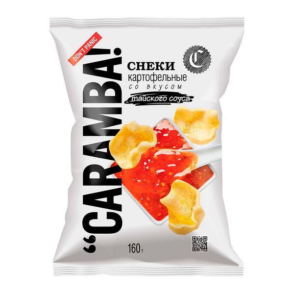 Снеки картоф Caramba Тайский соус 160г