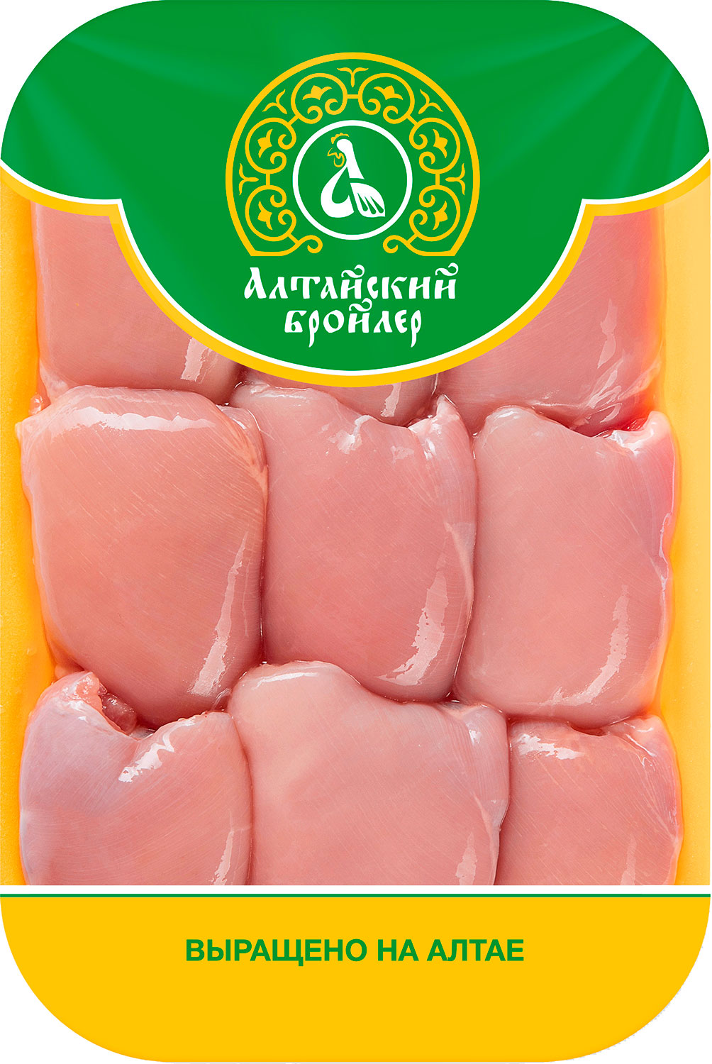 

Филе бедра цыплёнка-бройлера Алтайский бройлер без кожи вес