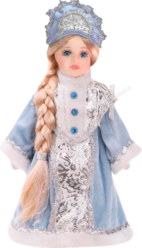 

Фигура новогодняя Magic time Снегурочка, на подставке, 31x15x11 см, в ассортименте, 1 шт