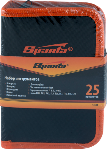

Набор слесарно-монтажный Sparta 25 предметов