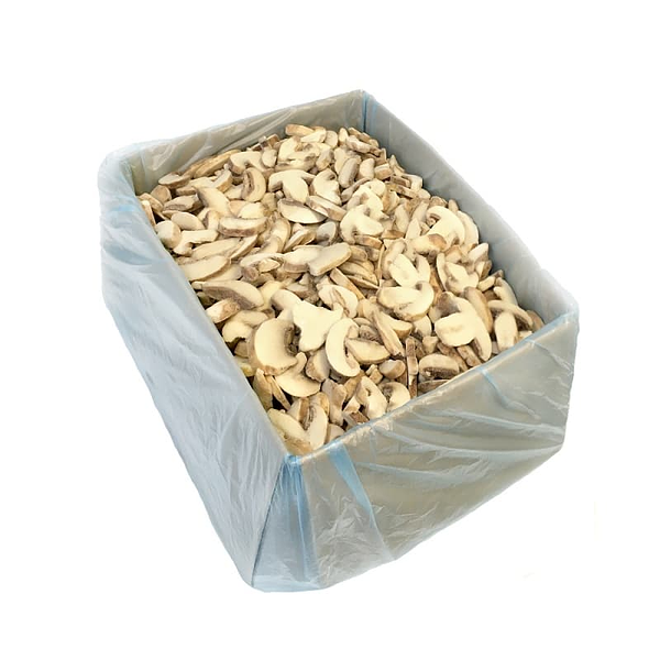 Грибы шампиньоны резаные быстрозамороженные