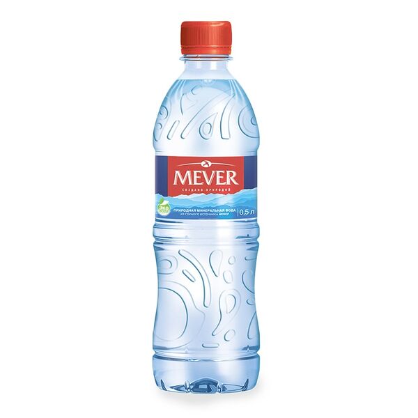 Вода негазированная питьевая столовая, MEVER