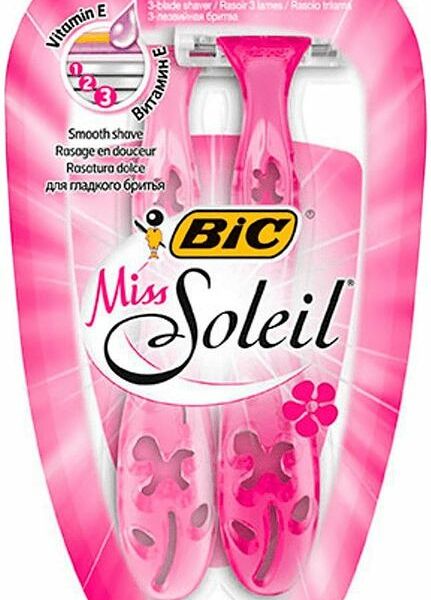Бритвенный станок Bic Miss Soleil женский одноразовый, 2 шт.