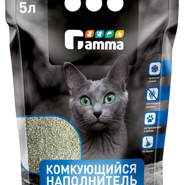 Наполнитель Gamma Комкующийся
