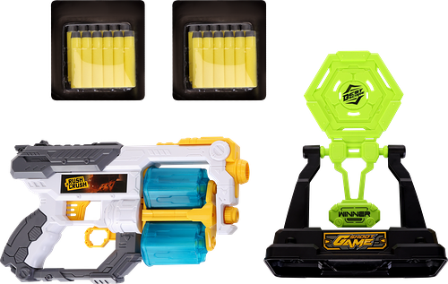 Набор игровой RUSH&CRUSH Бластер с мягкими снарядами, 26 предметов, Арт. ZH260255