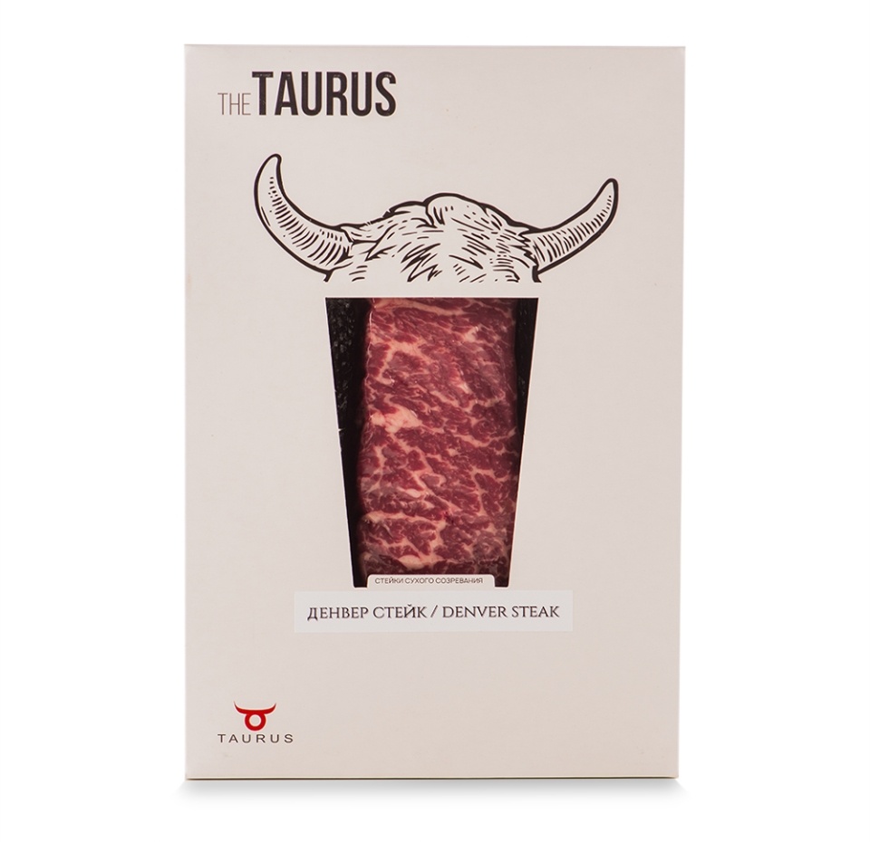 

Стейк денвер Taurus из говядины вес