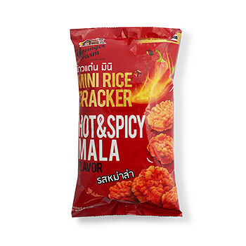 Мини-крекеры рисовые Younger Farm острые со вкусом Масала