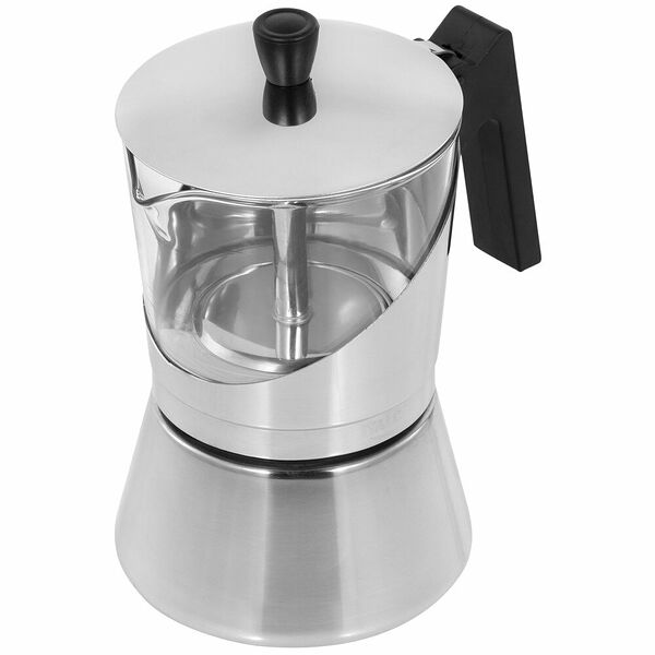 Гейзерная кофеварка Italco Cristallo Induction