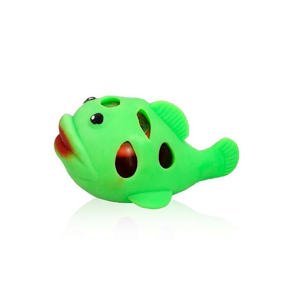 Лизун-жмяка 1 Toy Рыба с червяком