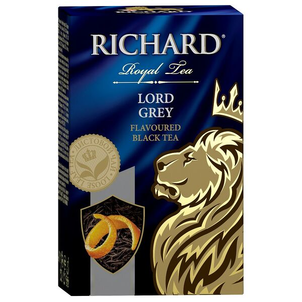 Чай Richard 90 г лорд грей черный