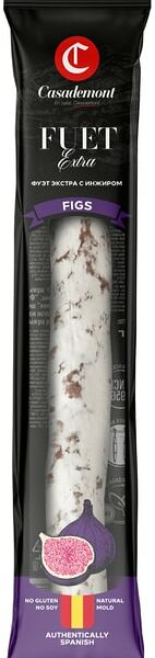 Колбаса Casademont Fuet Extra сыровяленая с инжиром 110г