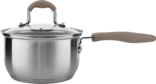 

Ковш HOMECLUB Harmony, с крышкой, силиконовые ручки, нержавеющая сталь, 1.5л Арт. GS-1