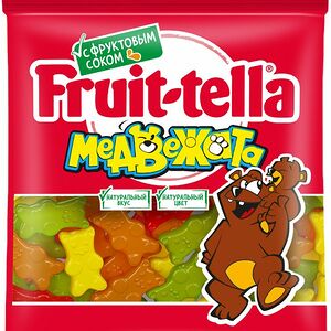 Жевательный мармелад Fruit-tella Медвежата 70 г