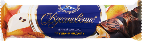 

Темный шоколад Вдохновение Груша-миндаль 41 г