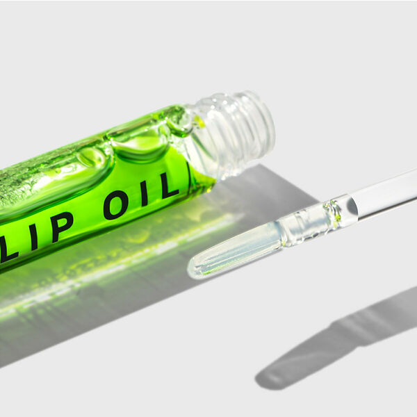 INFLUENCE BEAUTY Масло для губ двухфазное Lava Lip Oil увлажняющее, 6 мл, 04 Прозрачный салатовый